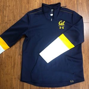 Under Armor UC Berkeley quarter zip (Size Large)
